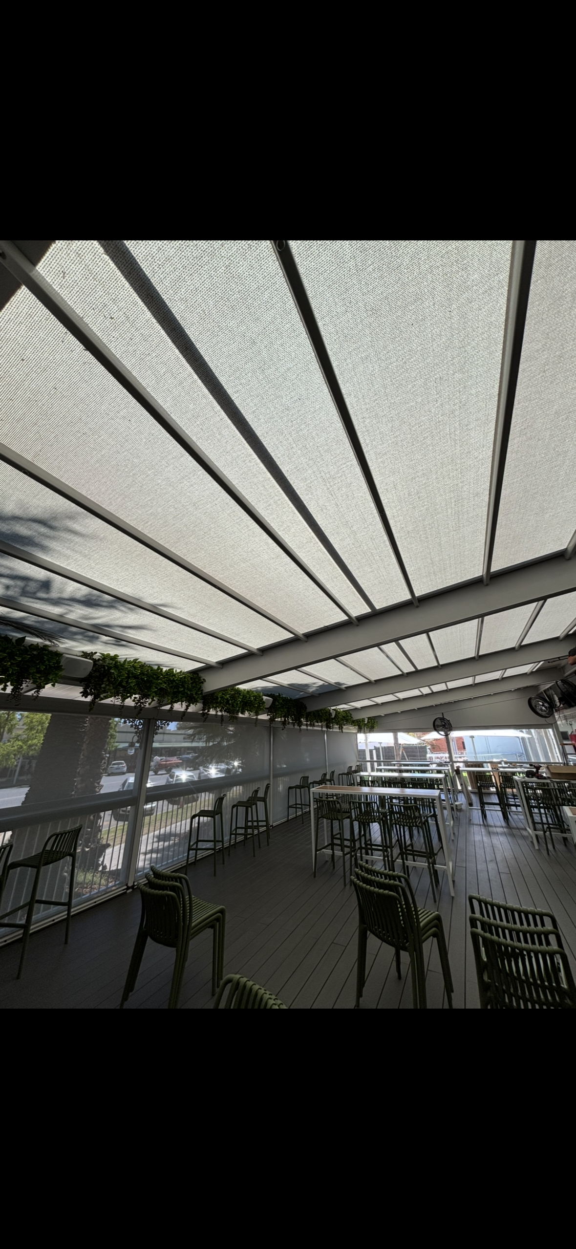 Shade sail installation